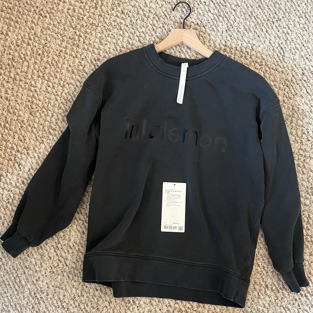 Lululemon oversized crew sweatshirt